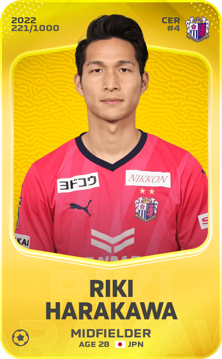 Riki Harakawa 2022-23 • Limited 221/1000