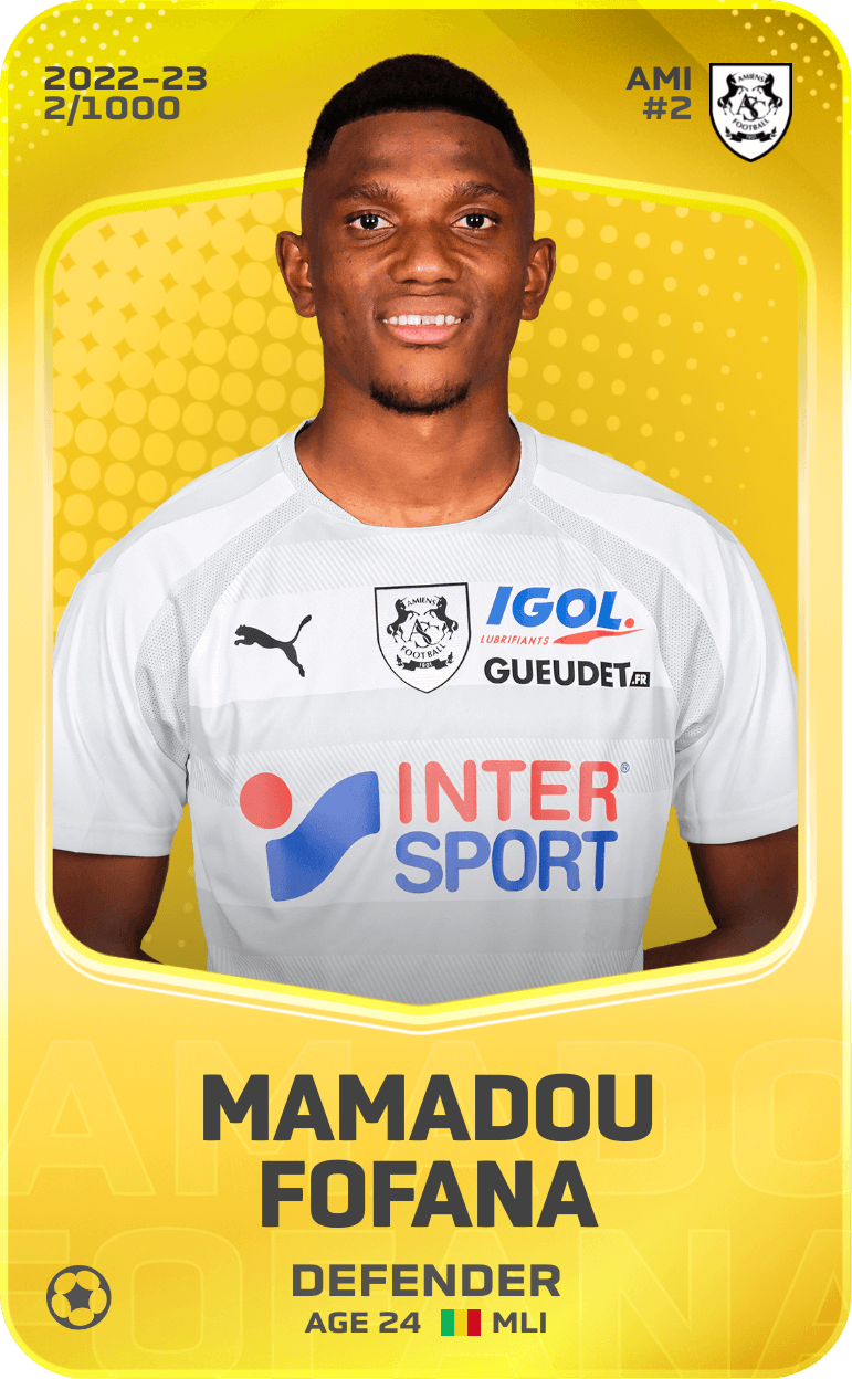 Mamadou Fofana 2022-23 • Limited 2/1000