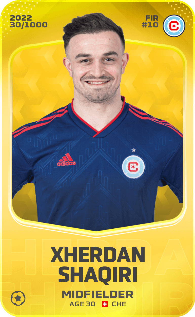 Xherdan Shaqiri 2022-23 • Limited 30/1000