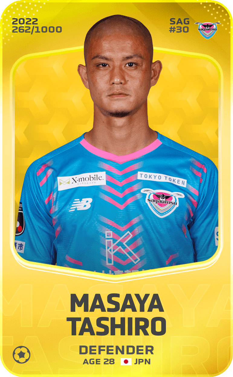 Masaya Tashiro 2022-23 • Limited 262/1000
