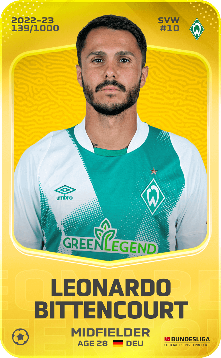 Leonardo Bittencourt 2022-23 • Limited 139/1000