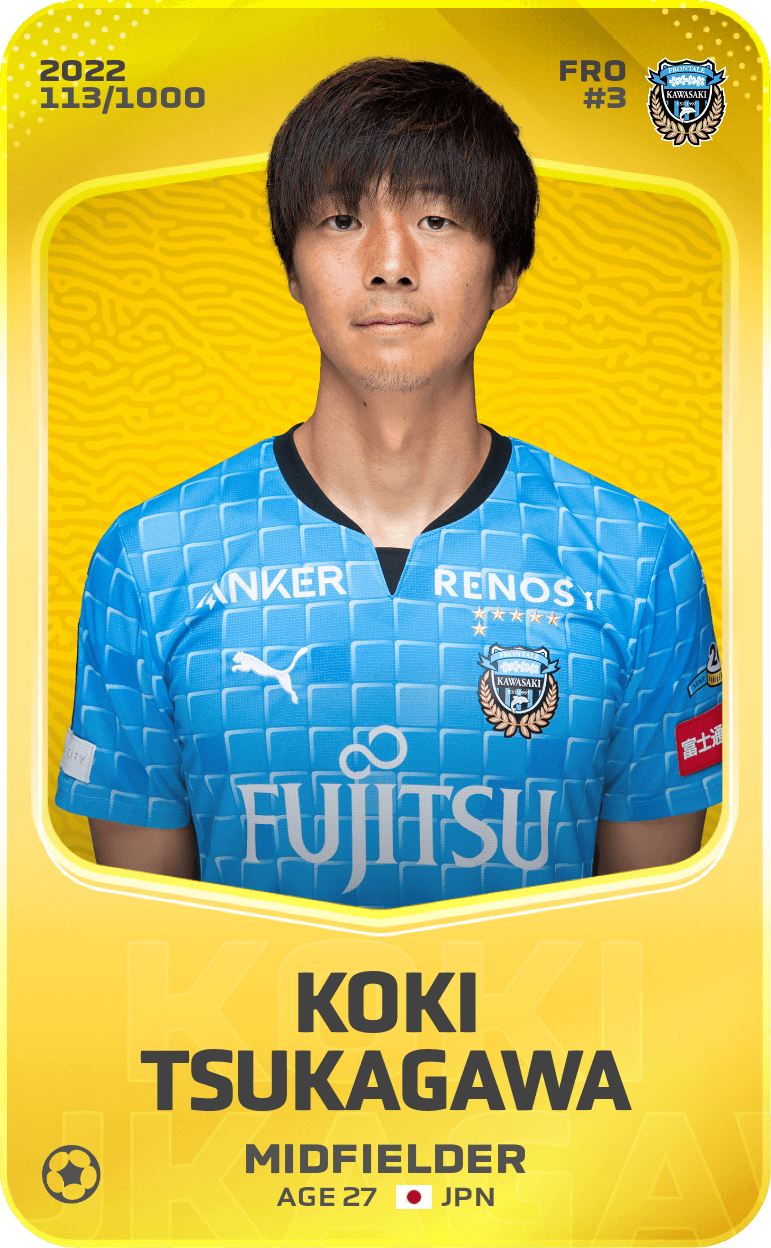 Koki Tsukagawa 2022-23 • Limited 113/1000