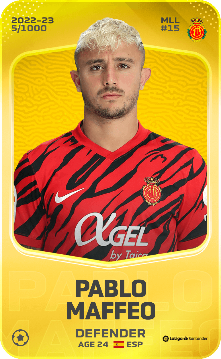 Pablo Maffeo 2022-23 • Limited 5/1000