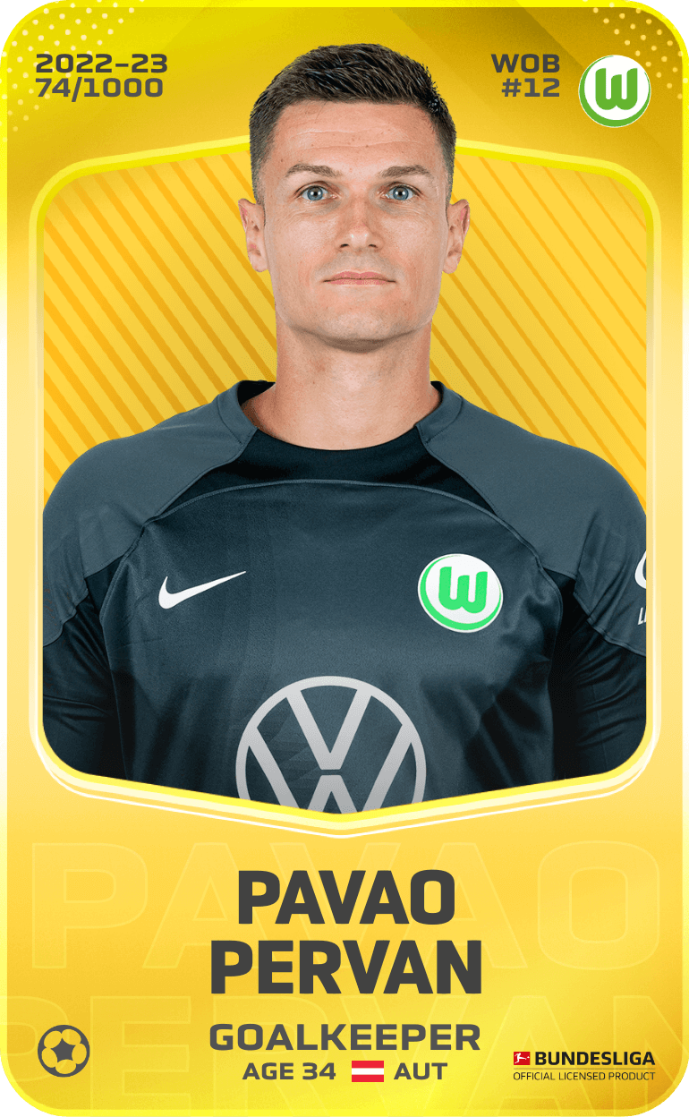 Pavao Pervan 2022-23 • Limited 74/1000