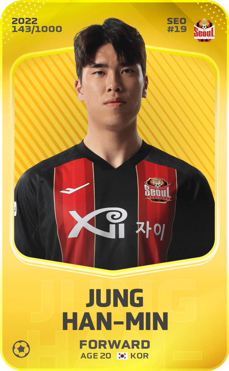 Jung Han-Min 2022-23 • Limited 143/1000