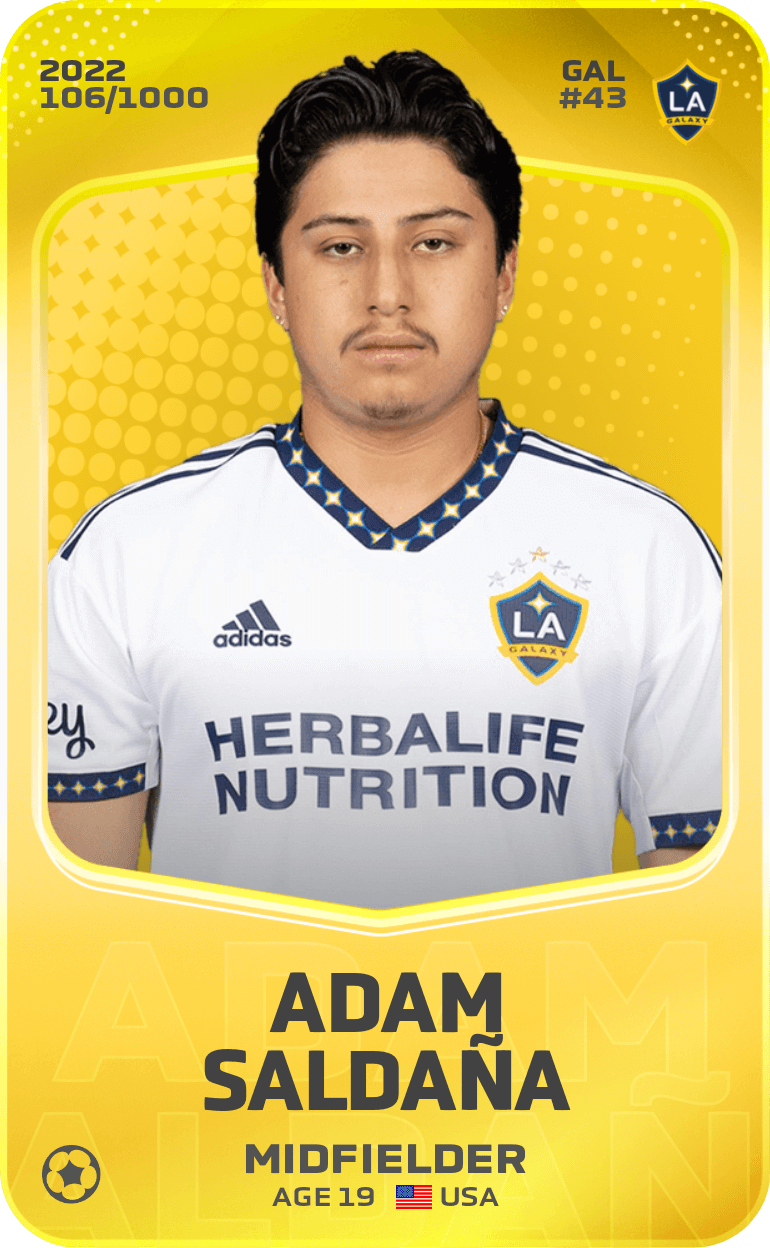 Adam Saldaña 2022-23 • Limited 106/1000