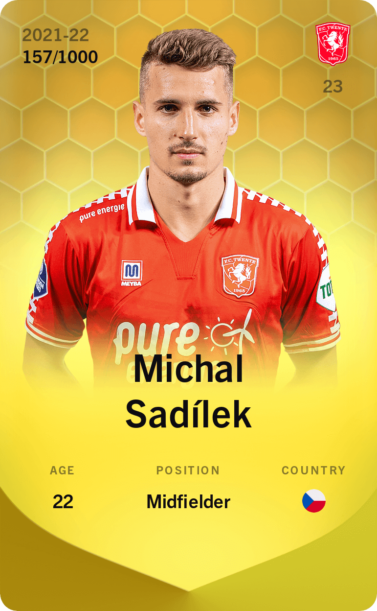 Michal Sadílek 2021-22 • Limited 157/1000