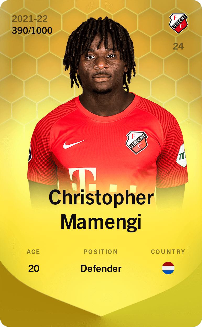 Christopher Mamengi 2021-22 • Limited 390/1000