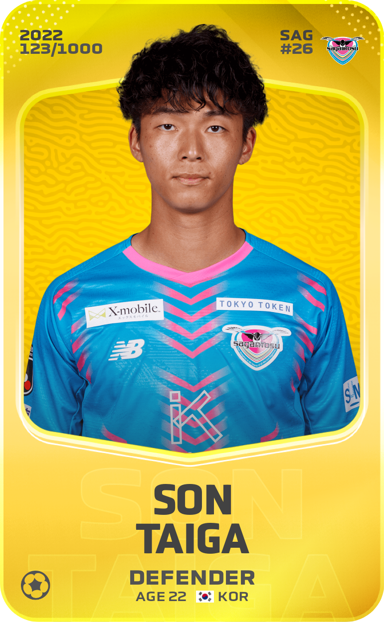 Sorare - Sorare Official - Son Taiga 2022-23 • Limited 123/1000 - NFT # 23972016633732127699856971304313327038932359121468177595235329942878722930885