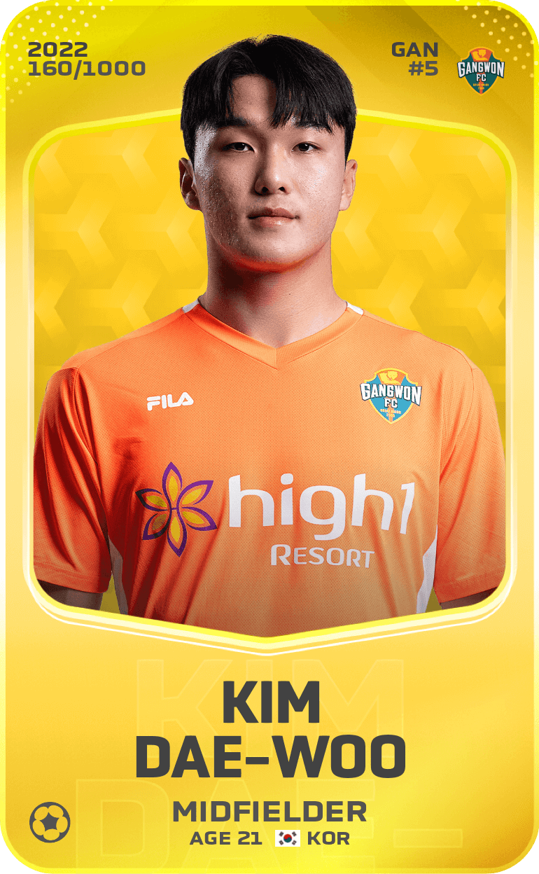 Kim Dae-Woo 2022-23 • Limited 160/1000