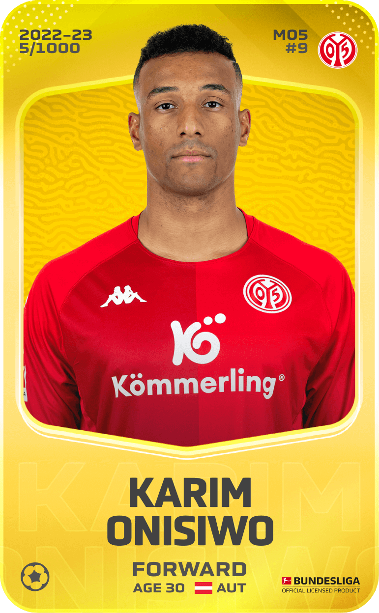 Karim Onisiwo 2022-23 • Limited 5/1000