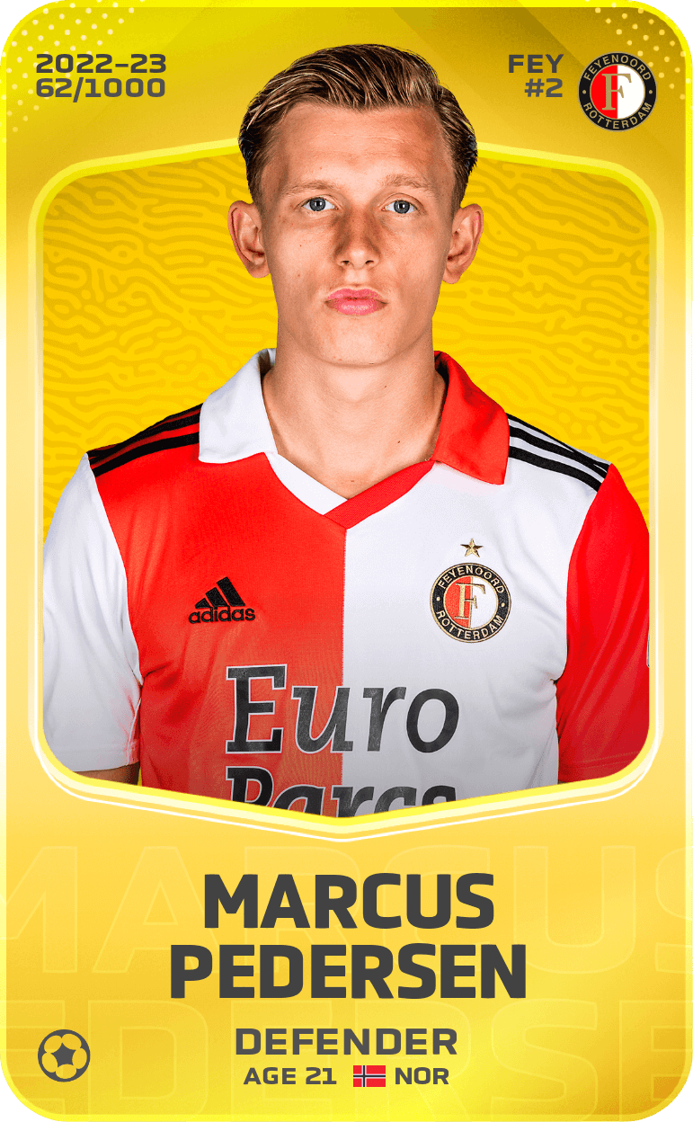 Marcus Pedersen 2022-23 • Limited 62/1000