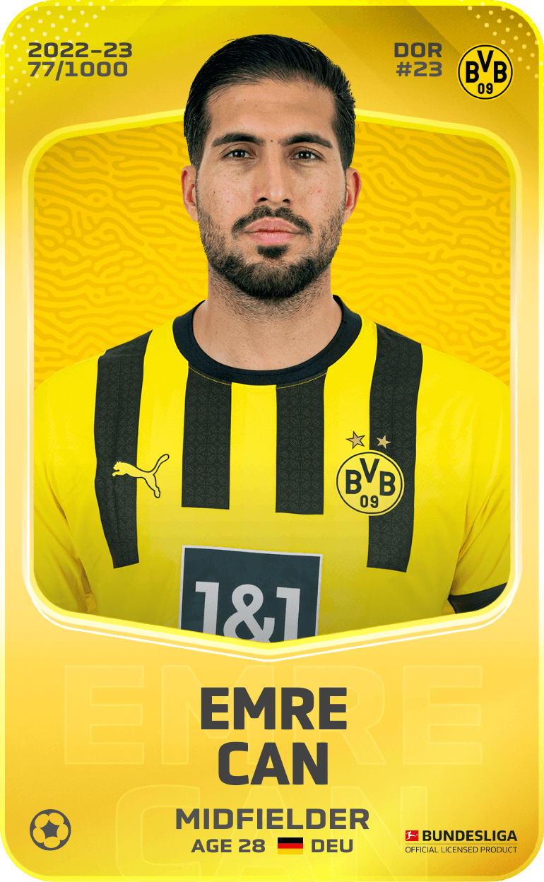 Emre Can 2022-23 • Limited 77/1000