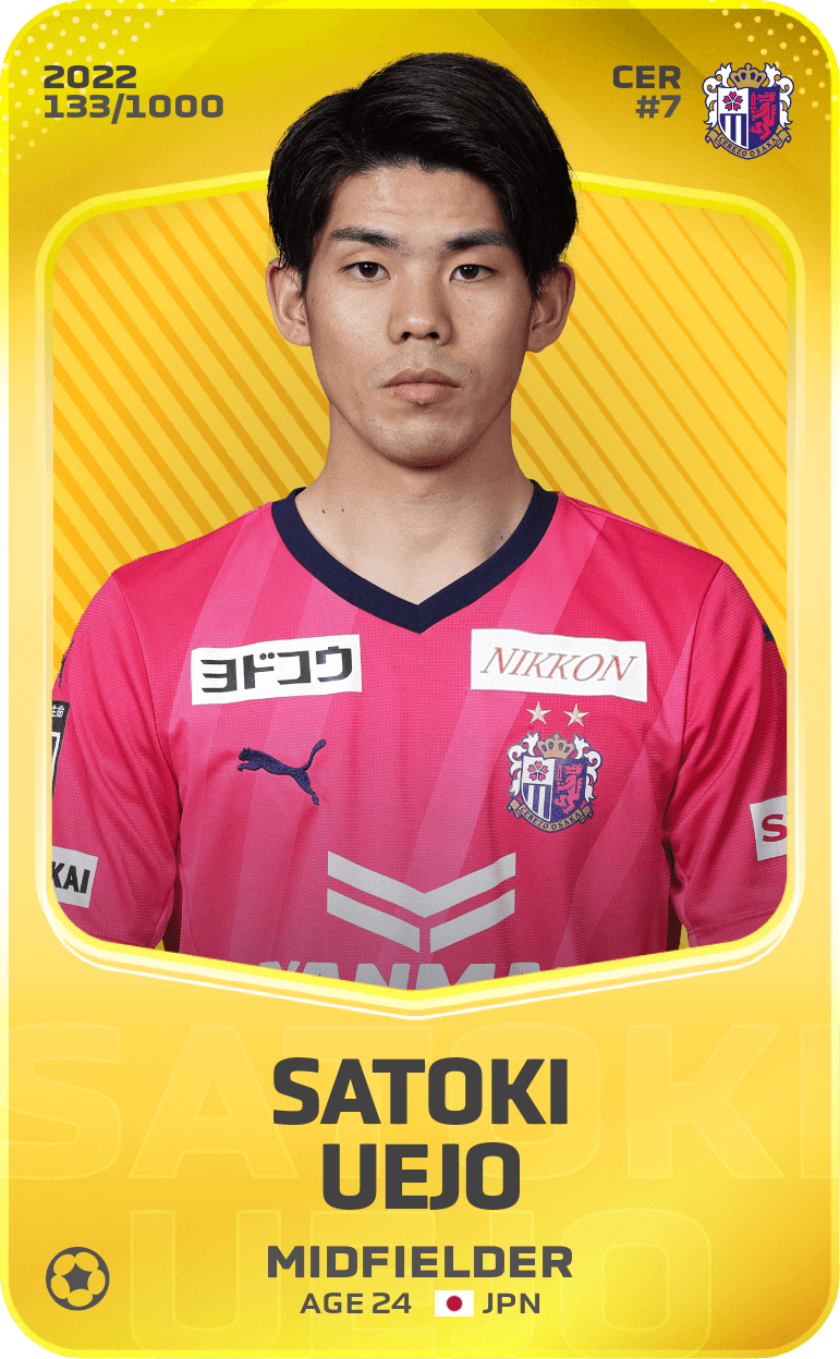Satoki Uejo 2022-23 • Limited 133/1000