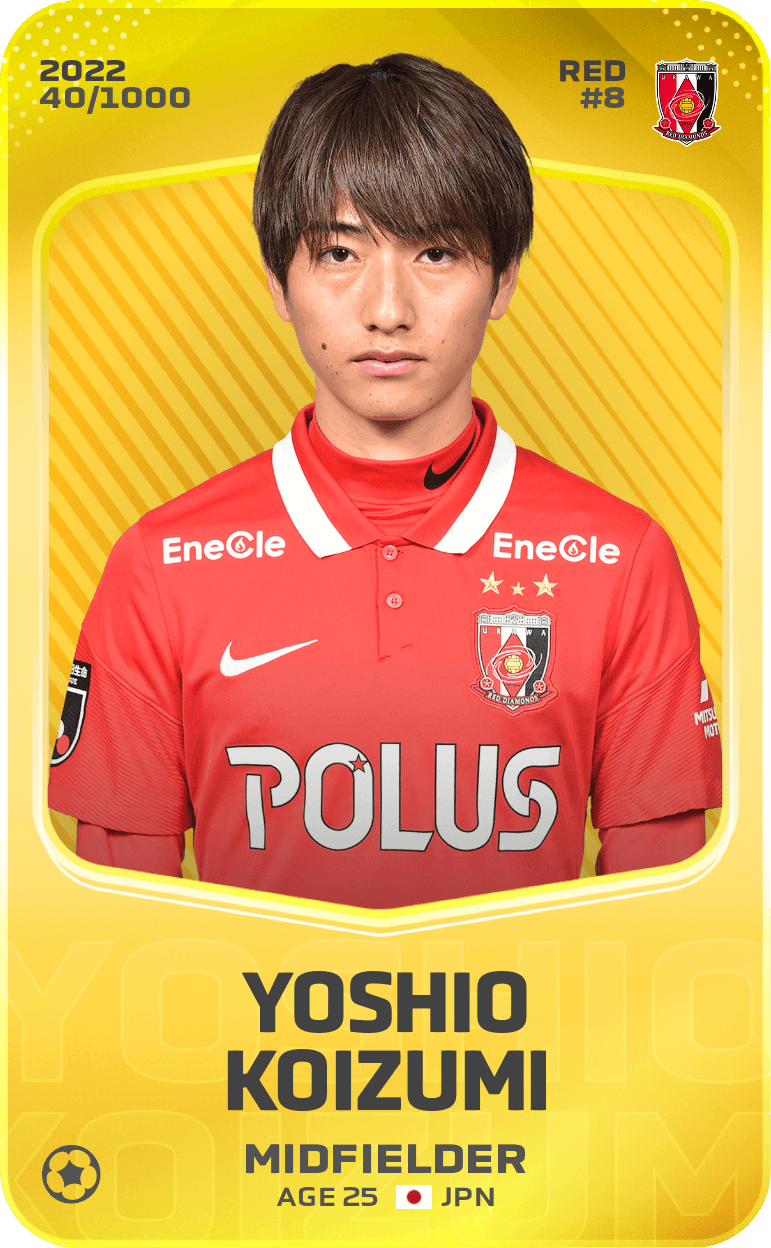 Yoshio Koizumi 2022-23 • Limited 40/1000