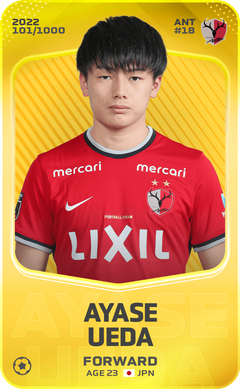 Ayase Ueda 2022-23 • Limited 101/1000