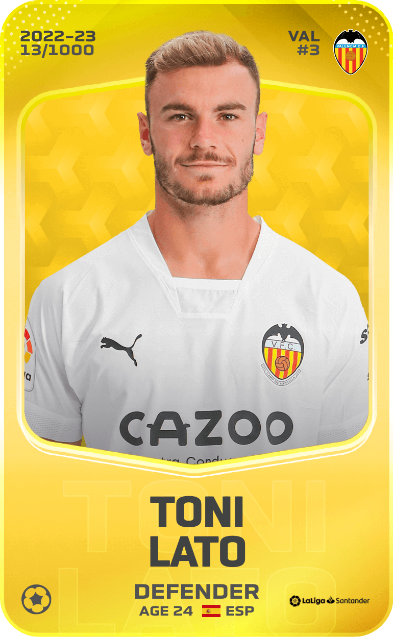 Toni Lato 2022-23 • Limited 13/1000