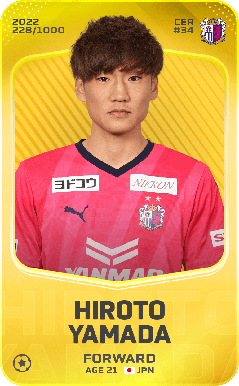 Hiroto Yamada 2022-23 • Limited 228/1000