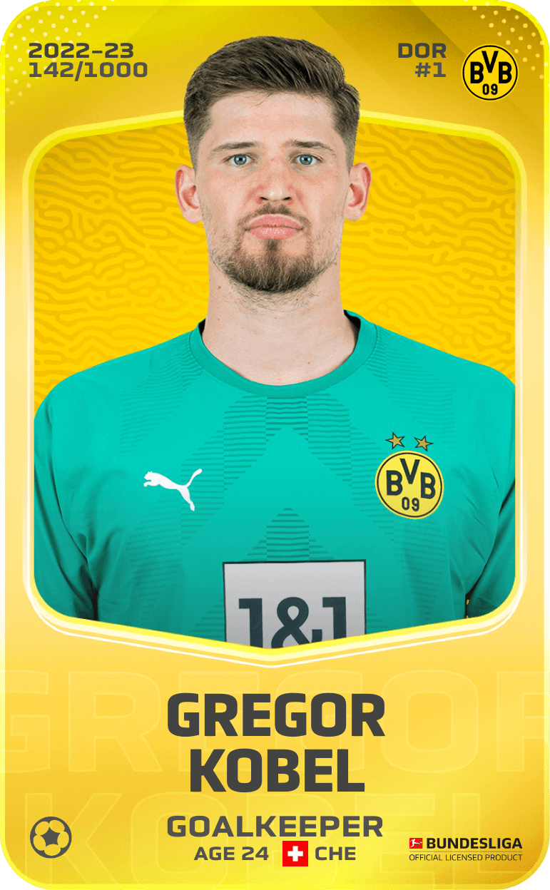 Gregor Kobel 2022-23 • Limited 142/1000