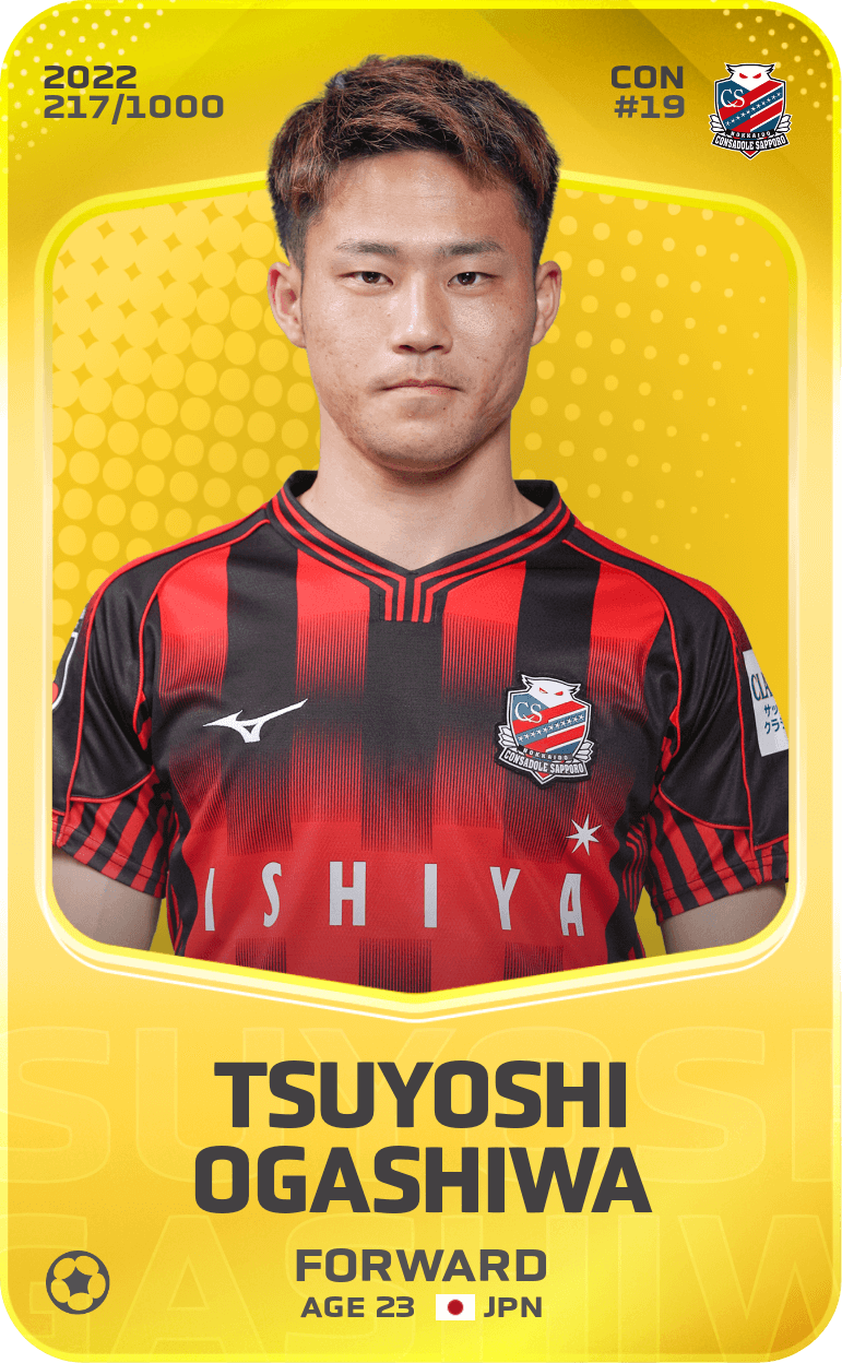 Tsuyoshi Ogashiwa 2022-23 • Limited 217/1000