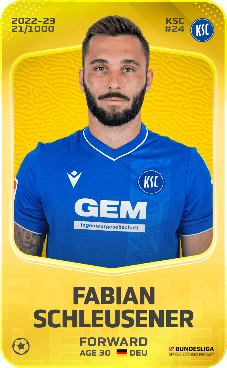 Fabian Schleusener 2022-23 • Limited 21/1000