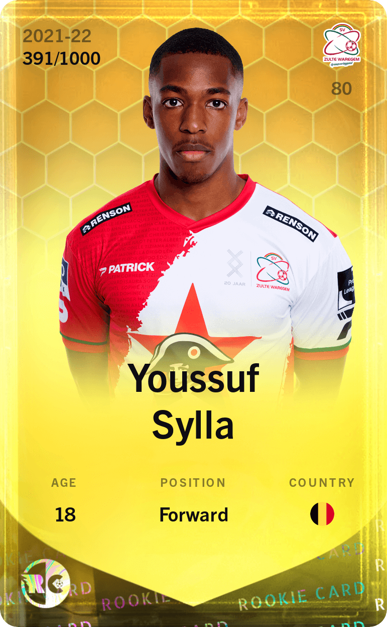Youssuf Sylla 2021-22 • Limited 391/1000