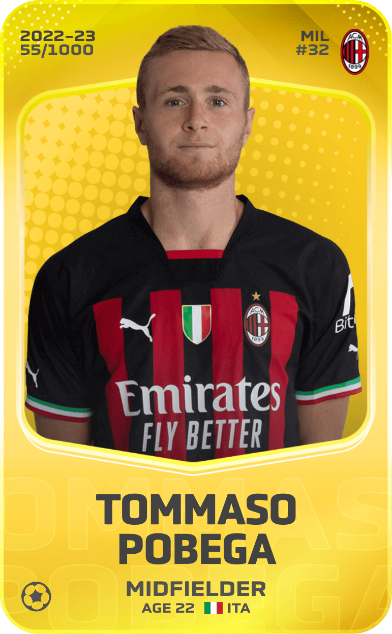 Tommaso Pobega 2022-23 • Limited 55/1000