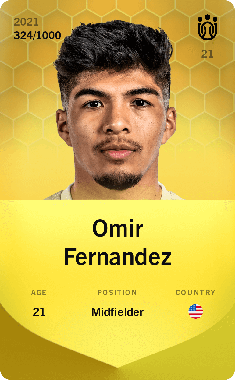 Omir Fernandez 2021-22 • Limited 324/1000