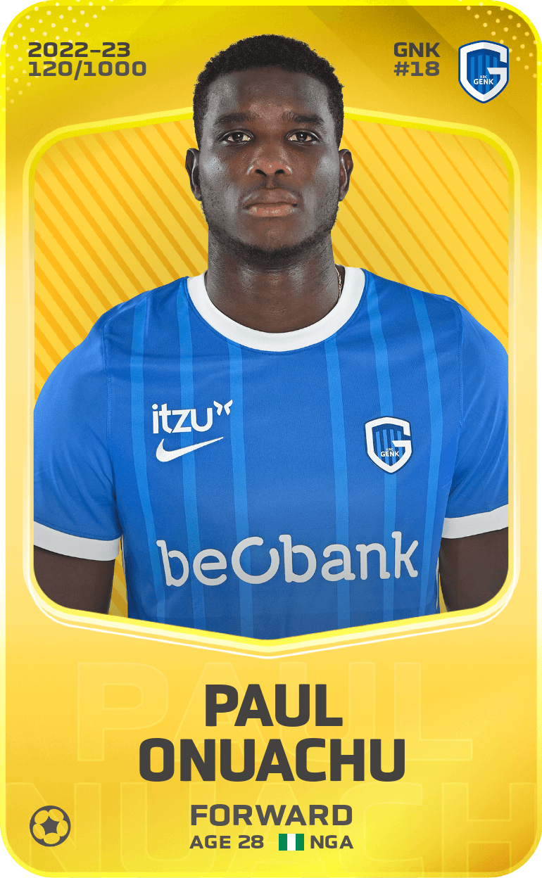 Paul Onuachu 2022-23 • Limited 120/1000