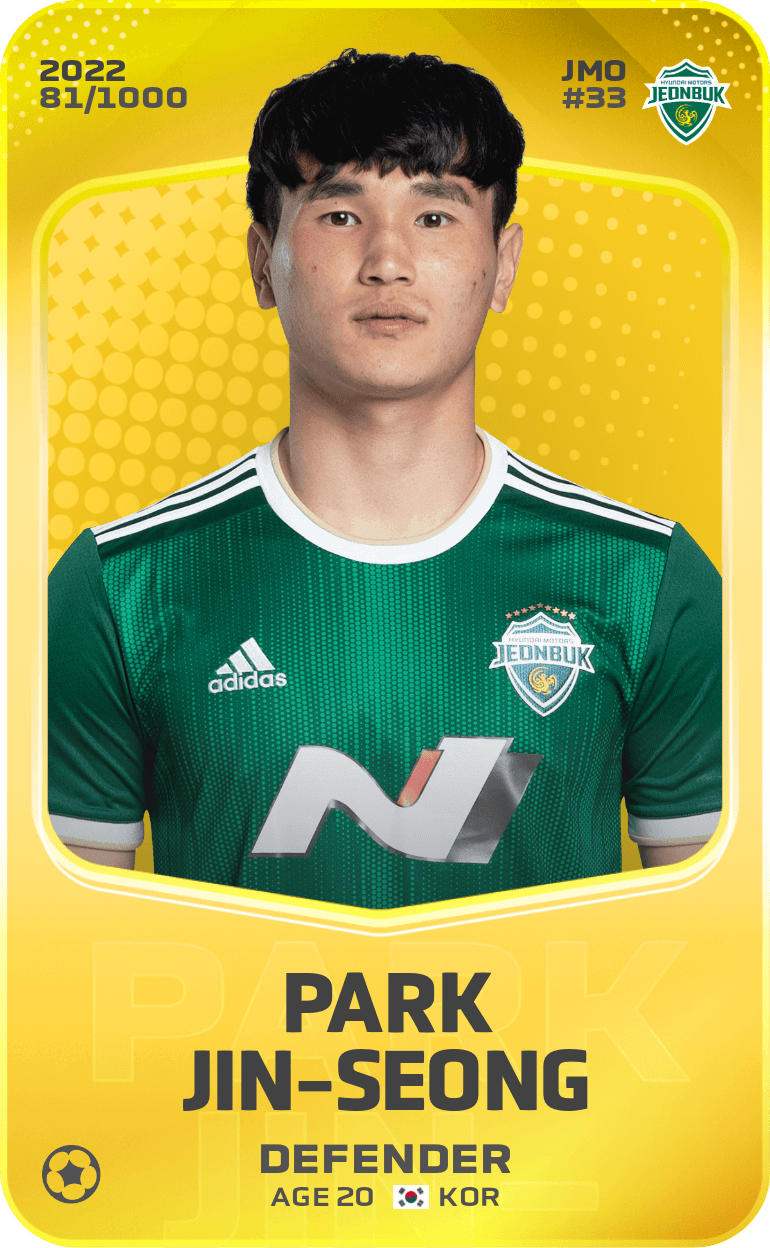 Park Jin-Seong 2022-23 • Limited 81/1000