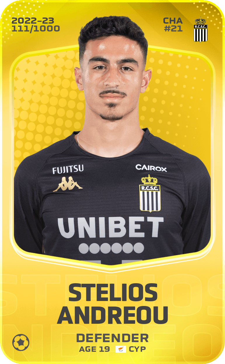 Stelios Andreou 2022-23 • Limited 111/1000
