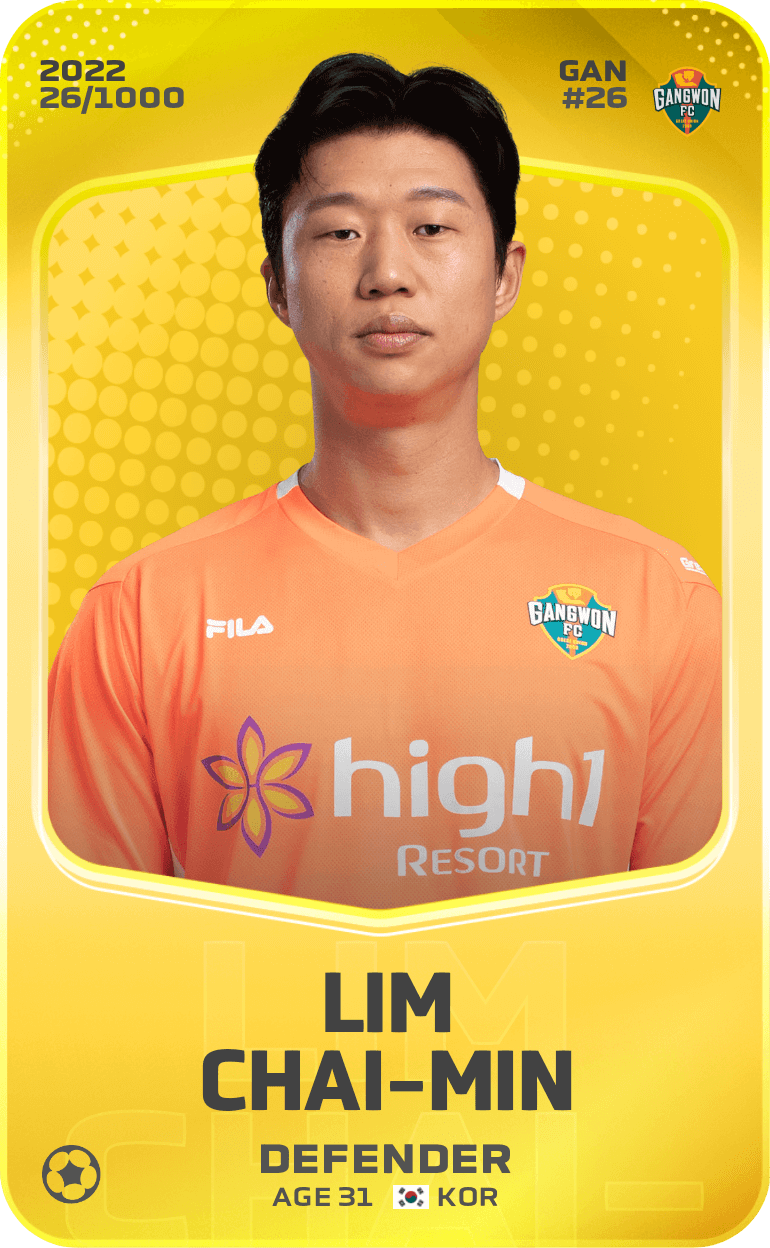 Lim Chai-Min  2022-23 • Limited 26/1000