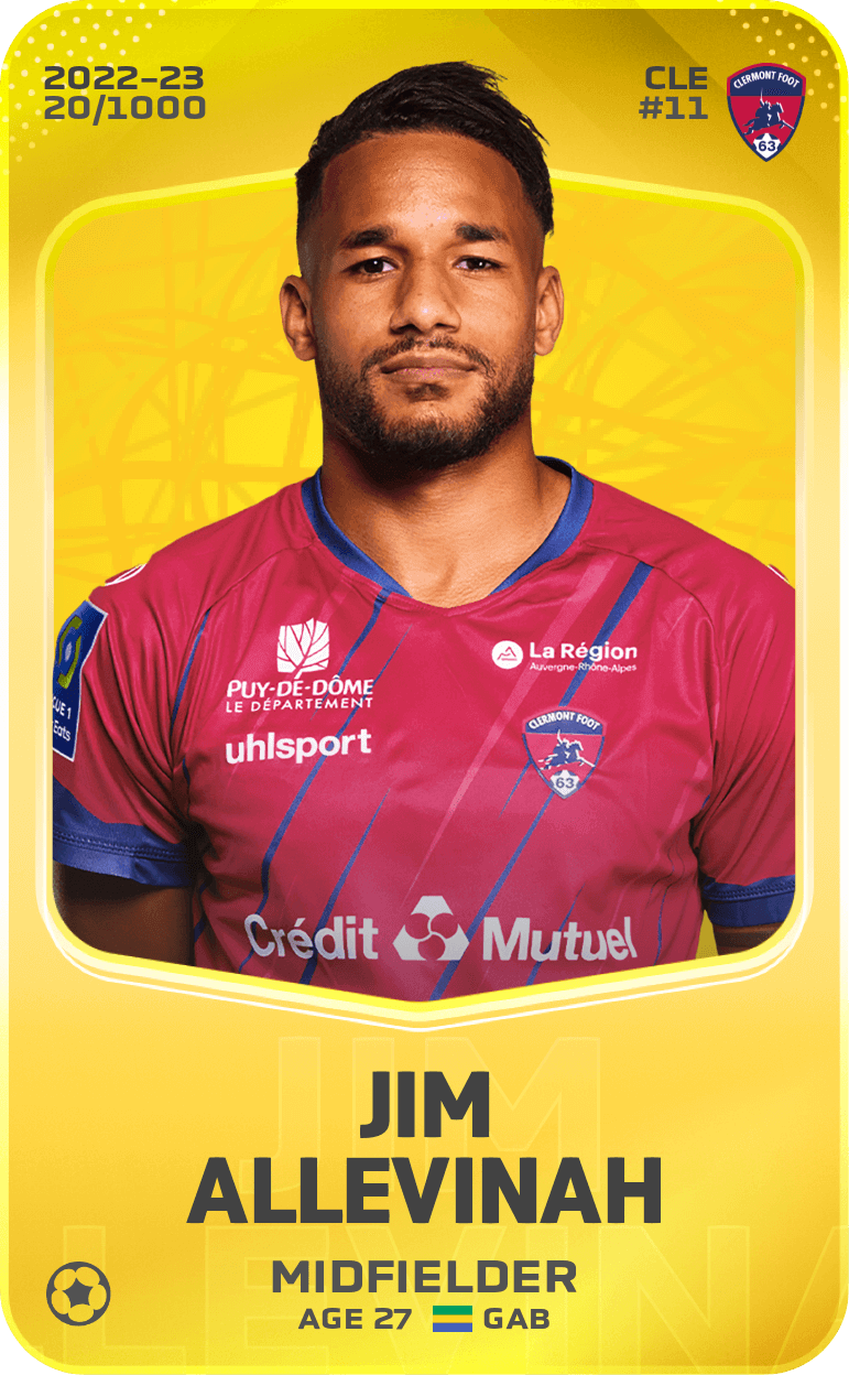 Jim Allevinah 2022-23 • Limited 20/1000