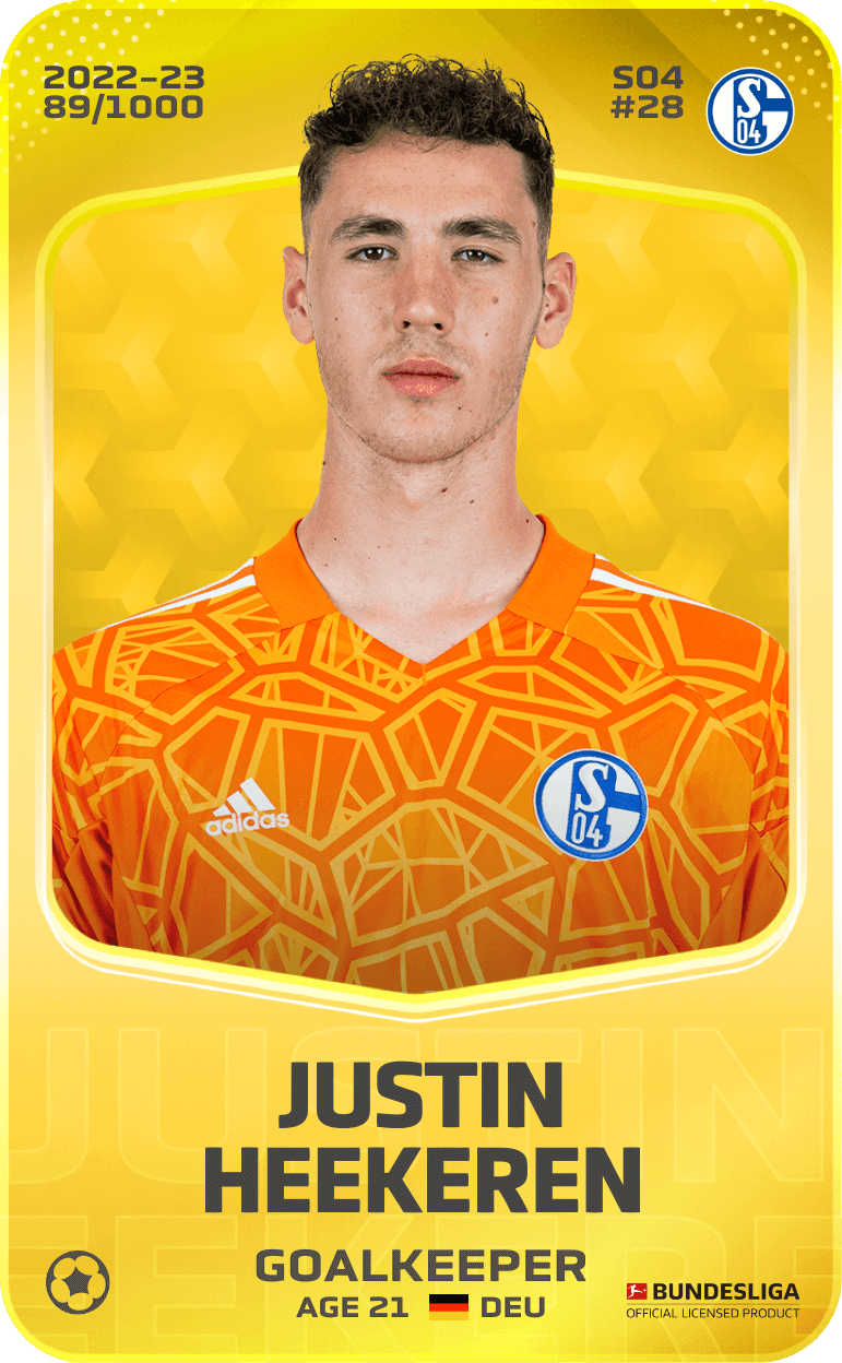 Justin Heekeren 2022-23 • Limited 89/1000