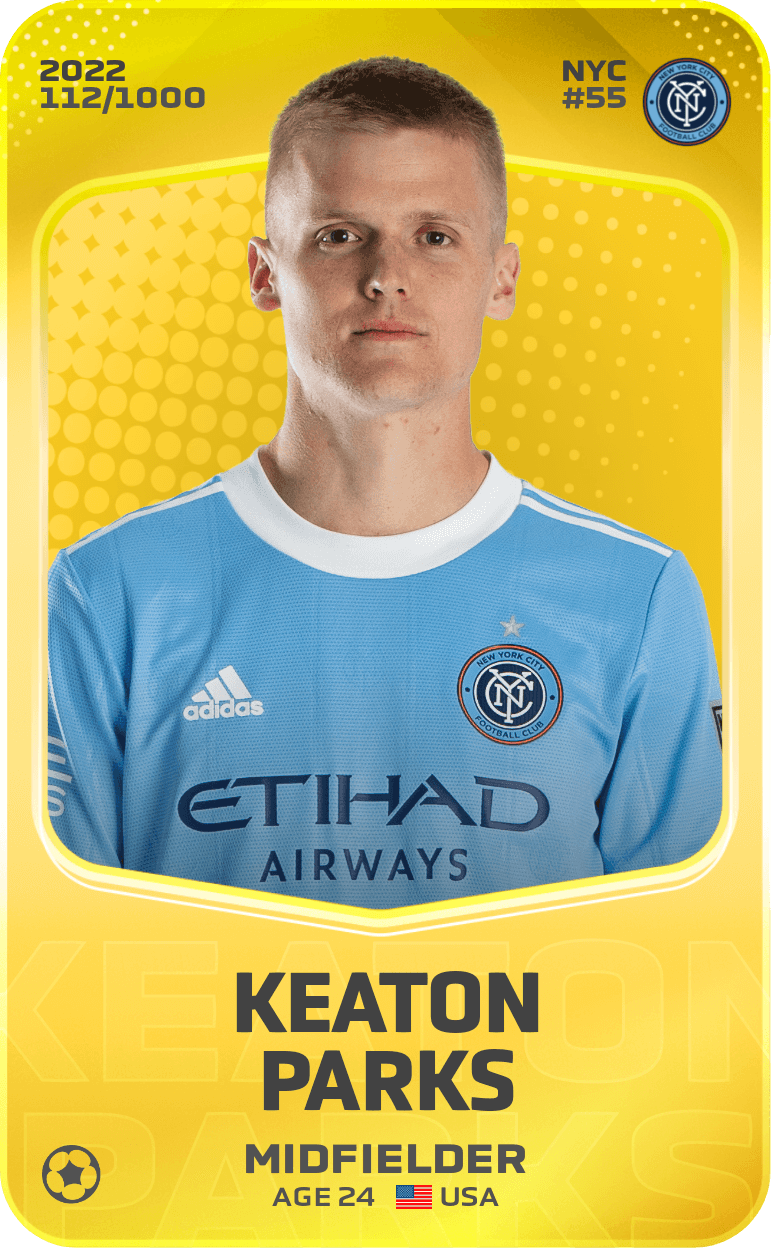 Keaton Parks 2022-23 • Limited 112/1000