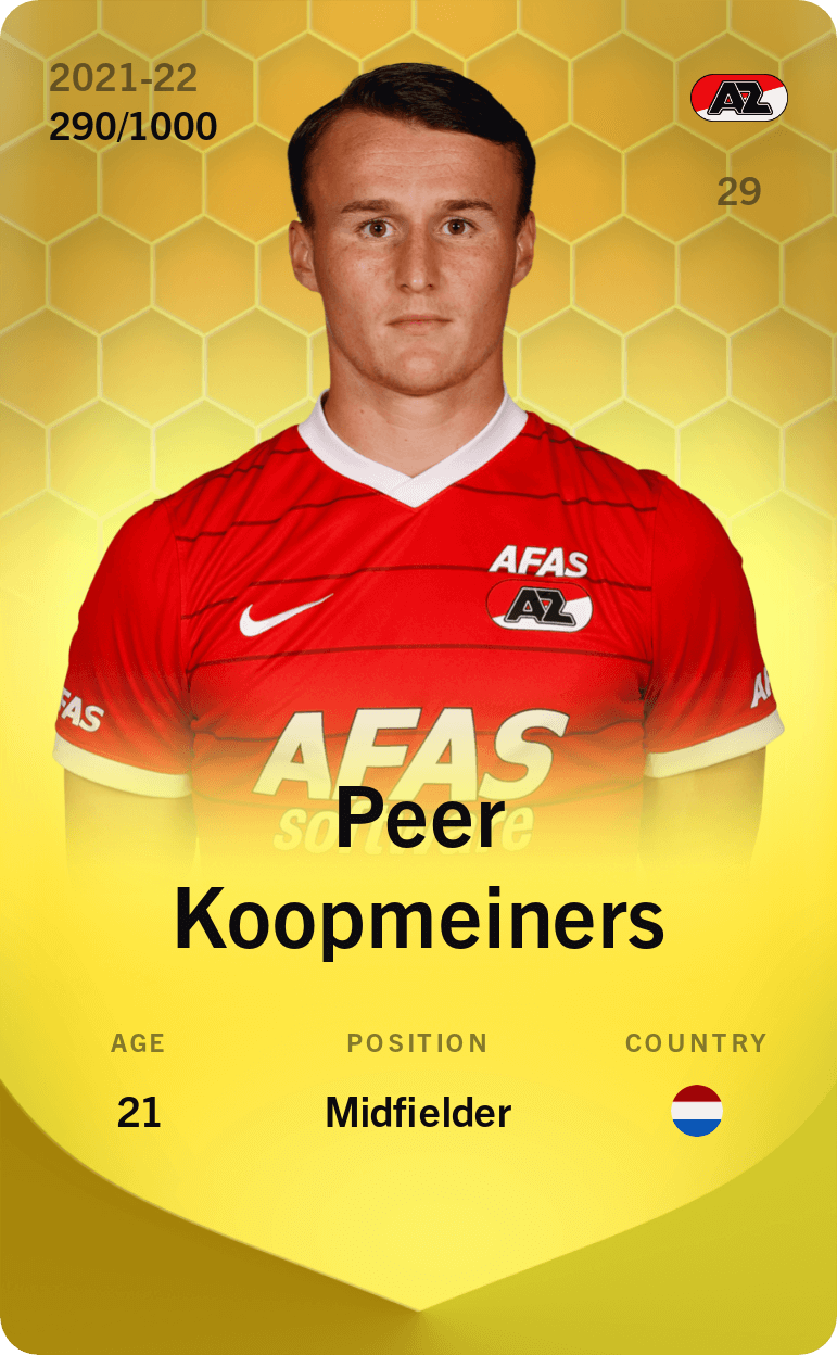 Peer Koopmeiners 2021-22 • Limited 290/1000