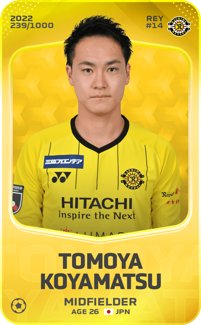 Tomoya Koyamatsu 2022-23 • Limited 239/1000