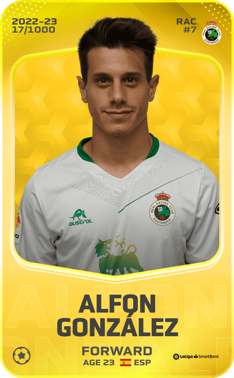 Alfon González 2022-23 • Limited 17/1000