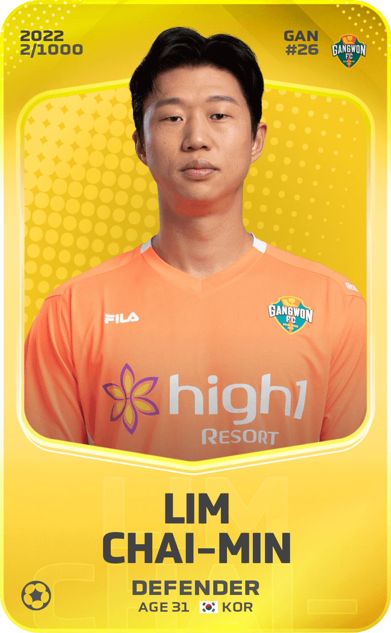 Lim Chai-Min  2022-23 • Limited 2/1000