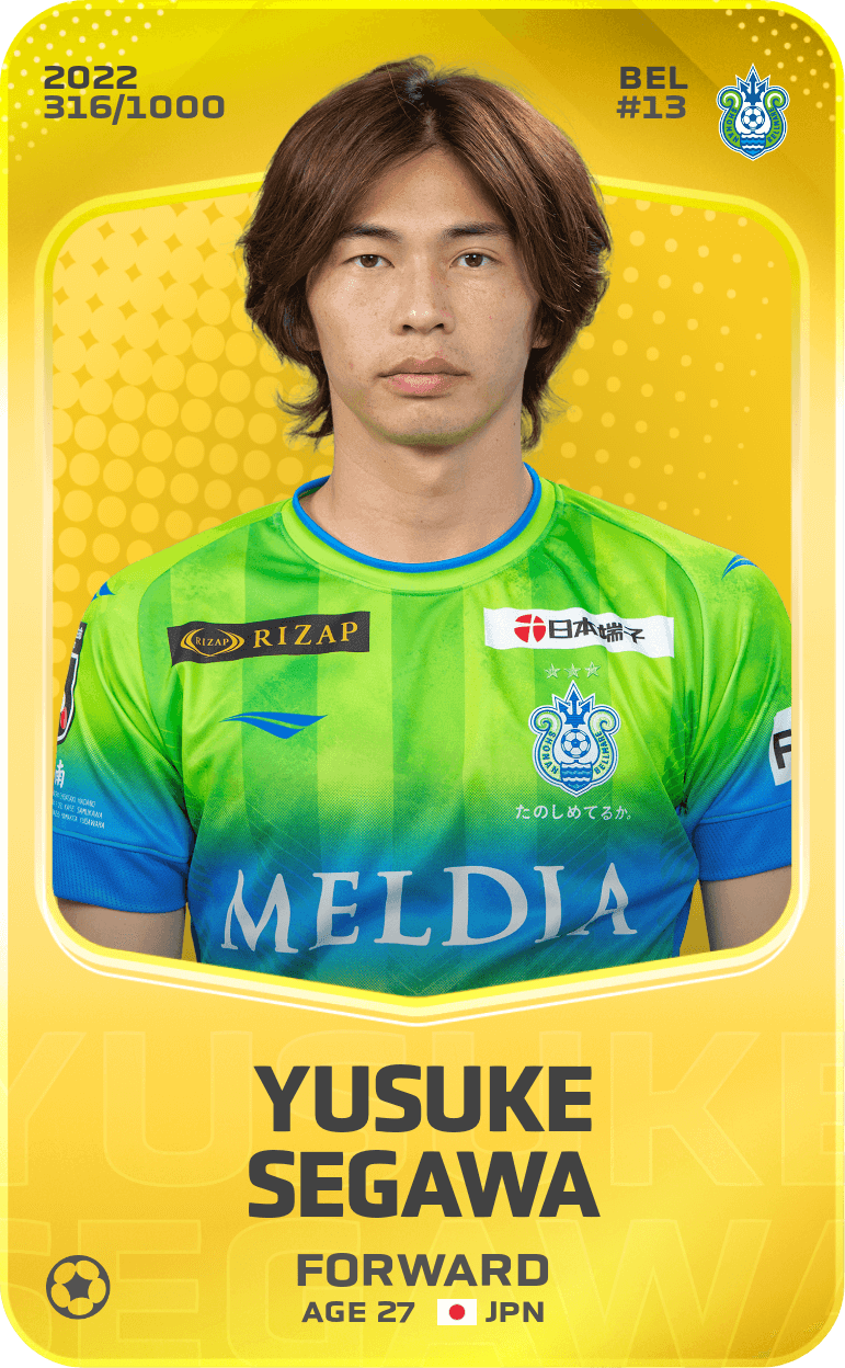 Yusuke Segawa 2022-23 • Limited 316/1000