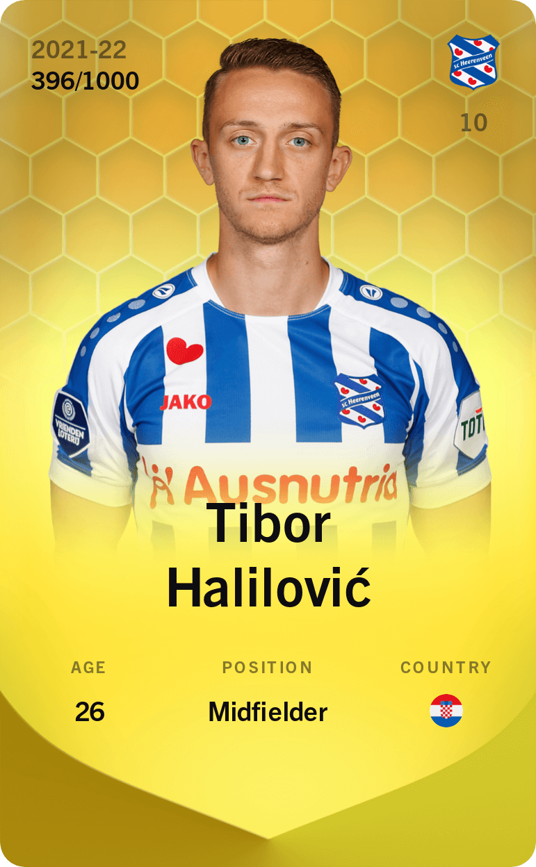 Tibor Halilović 2021-22 • Limited 396/1000