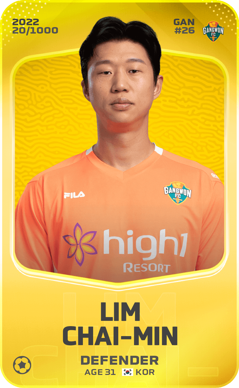 Lim Chai-Min  2022-23 • Limited 20/1000
