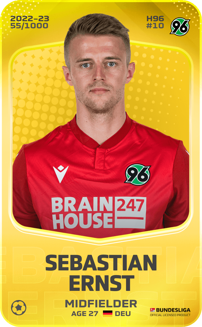 Sebastian Ernst 2022-23 • Limited 55/1000