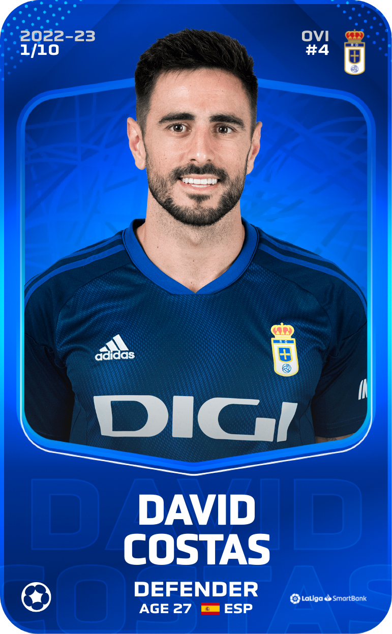 David Costas 2022-23 • Super Rare 1/10