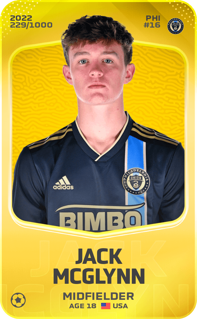 Jack McGlynn 2022-23 • Limited 229/1000