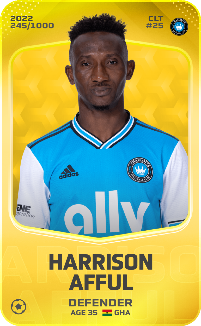 Sorare - Sorare Official - Harrison Afful 2022-23 • Limited 245/1000 - NFT # 57510128553771132217284177096549670241602266565376009022898166900116465991770