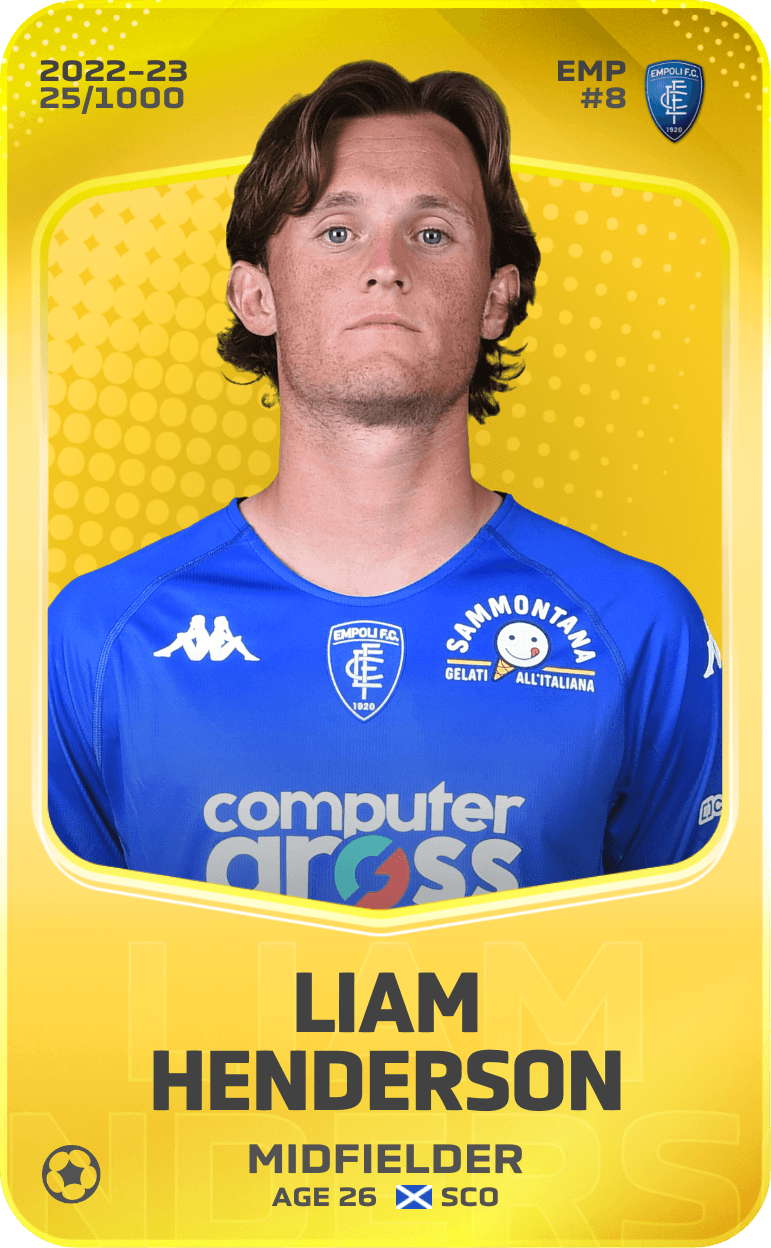 Liam Henderson 2022-23 • Limited 25/1000