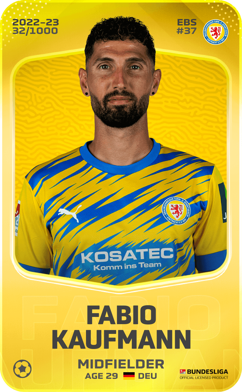 Fabio Kaufmann 2022-23 • Limited 32/1000
