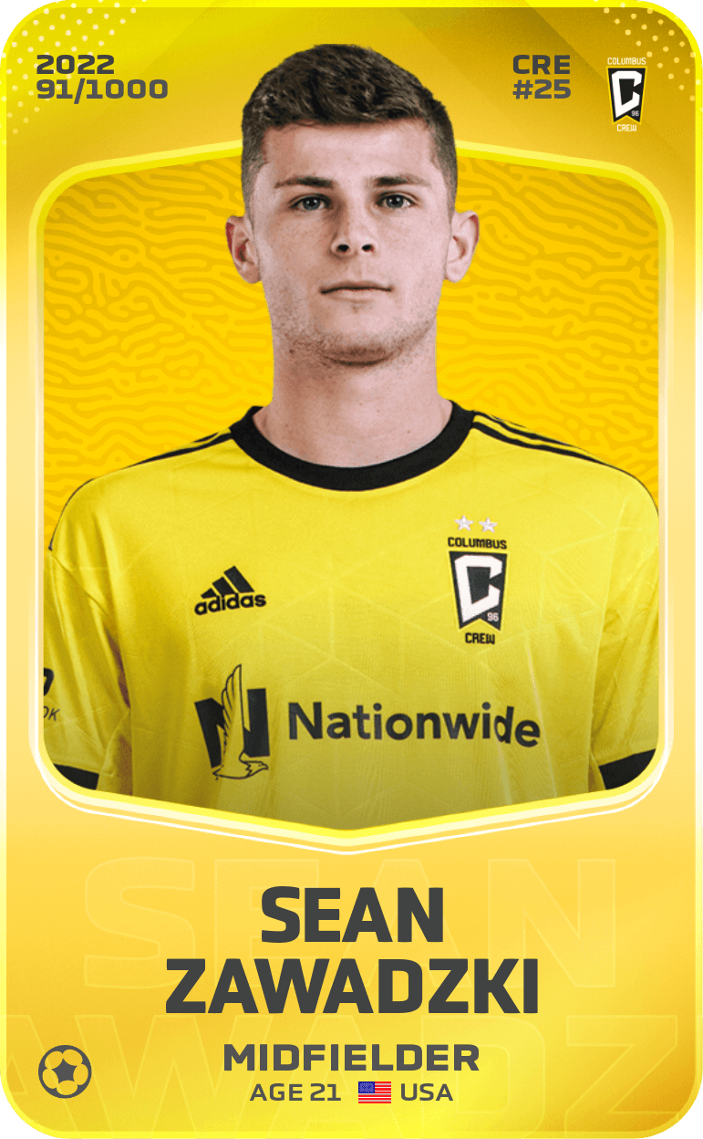 Sean Zawadzki 2022-23 • Limited 91/1000