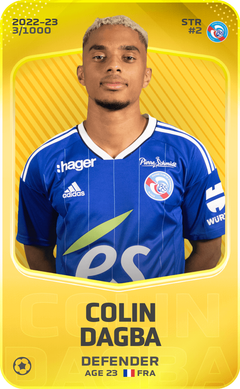Colin Dagba 2022-23 • Limited 3/1000
